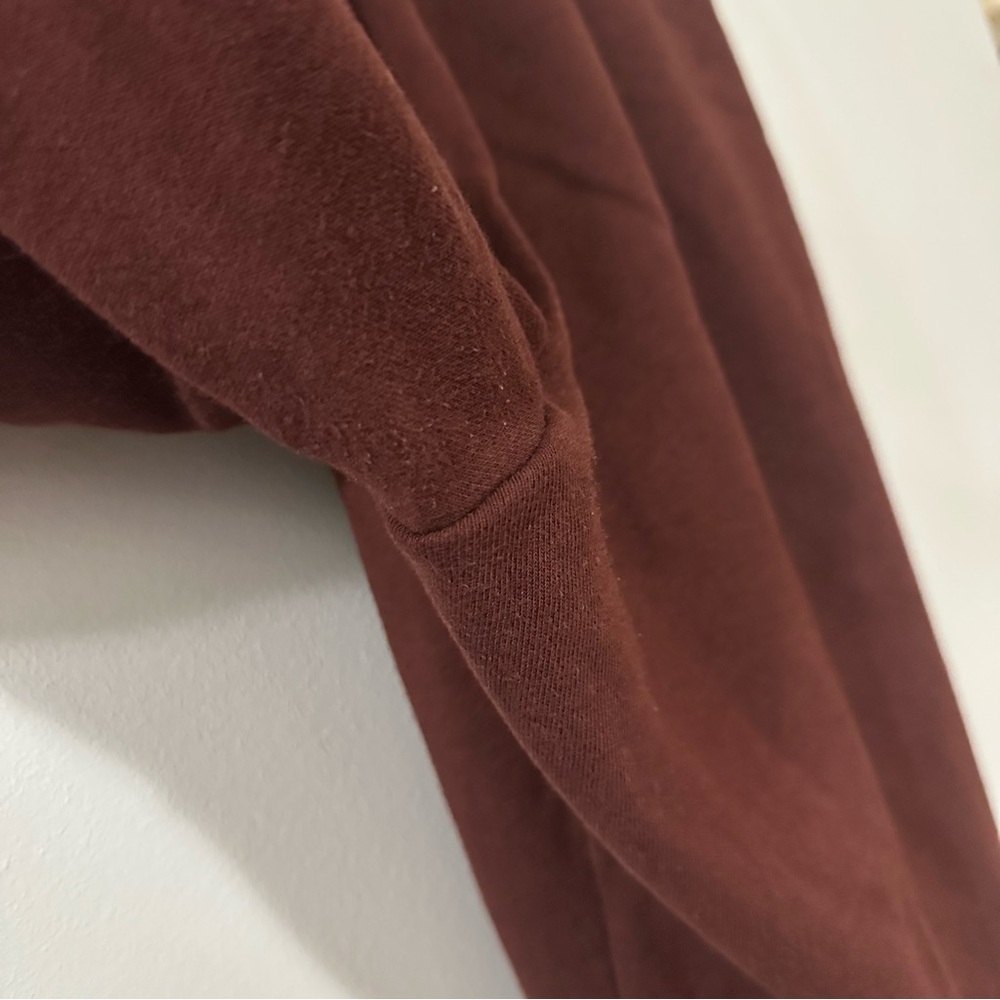 Nike BV4095 Women's Sportswear Essential Fleece Jogger Pants Maroon Size Medium - Picture 7 of 10
